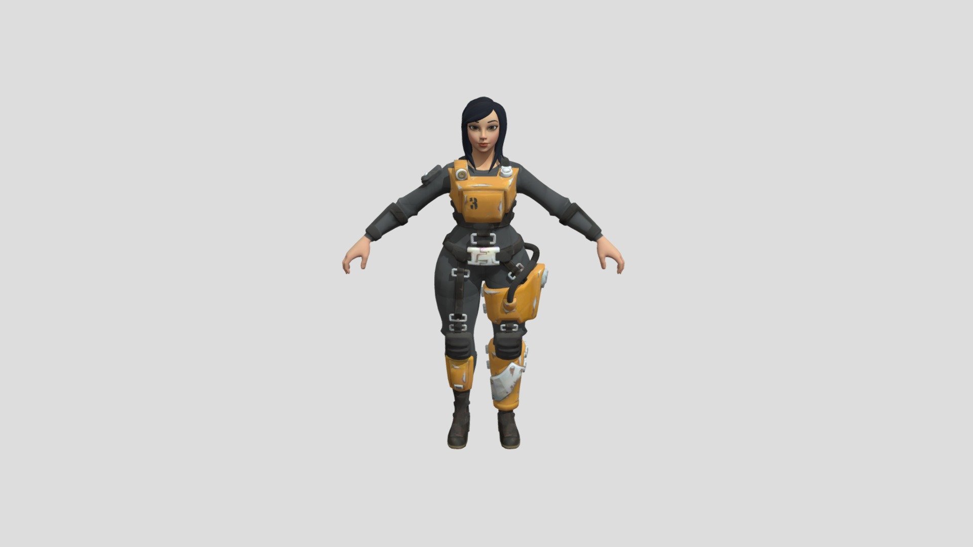 mechanist mina - Download Free 3D model by dainsakine [705befe] - Sketchfab