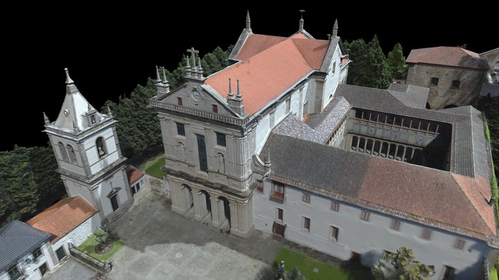 Monastery of Saint Savior of Grijó 3D Model