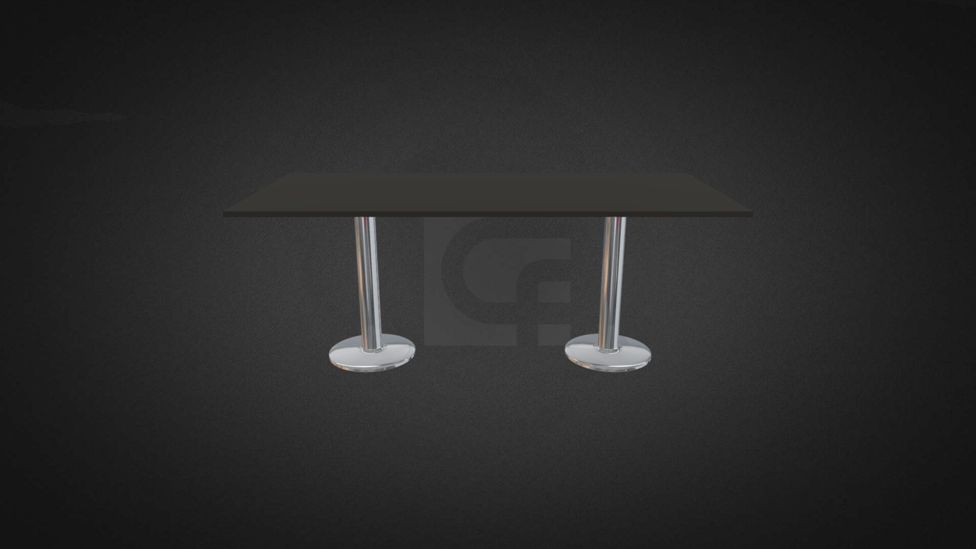 3D model Tobacco Table Hire - This is a 3D model of the Tobacco Table Hire. The 3D model is about a light fixture on a wall.