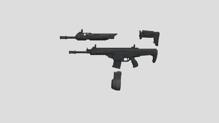 Beretta ARX160 – Modello 3D gratuito STL