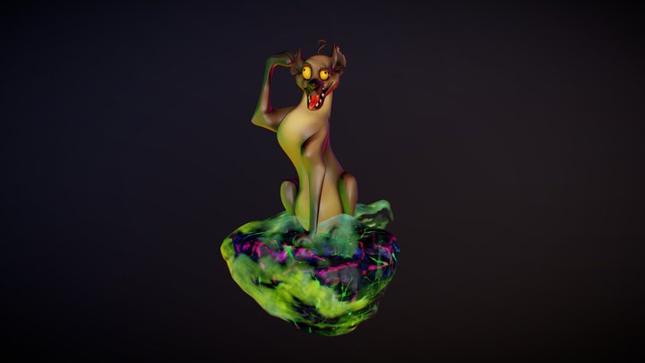 Hyena - The Lion King - FanArt 3D Model