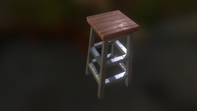 Barseat 3D Model