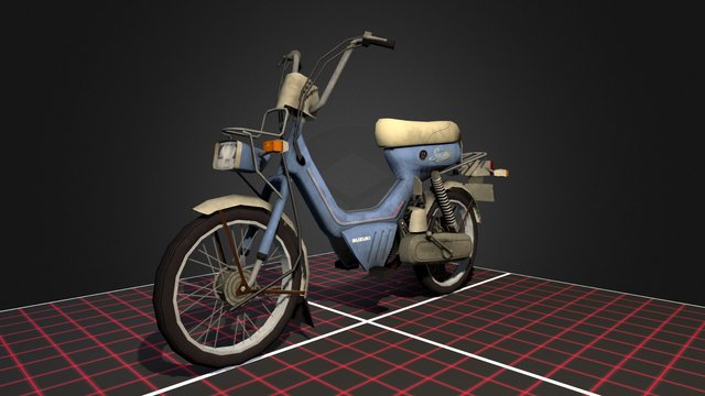 Prop_Scooter 3D Model