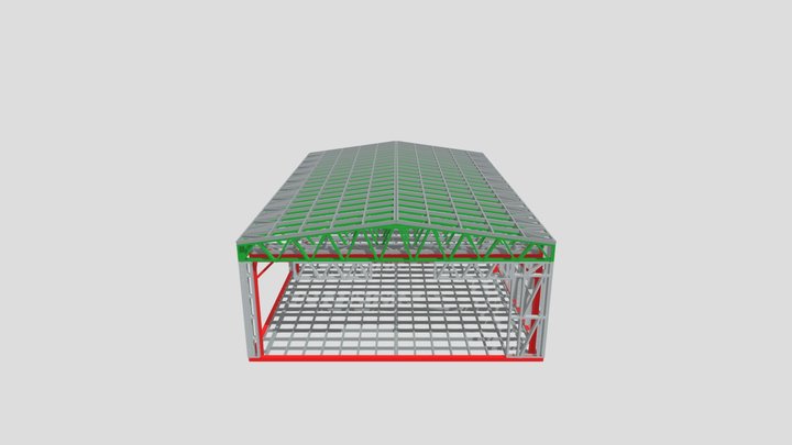 Контрольно-пропускной пункт в г_ Екатеринбург от 3D Model