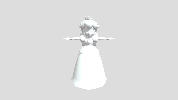 Peach 3D Model