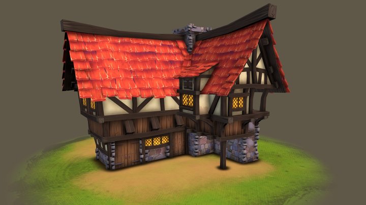 Farmhouse 3D Model