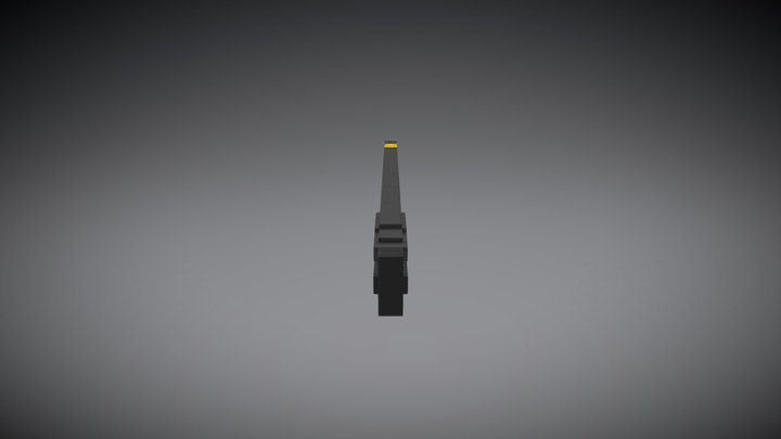 Railgun 3D Model