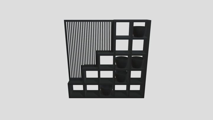 Kitchen Shelf 3D Model