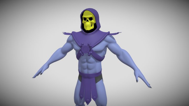 Skeletor 3D Model