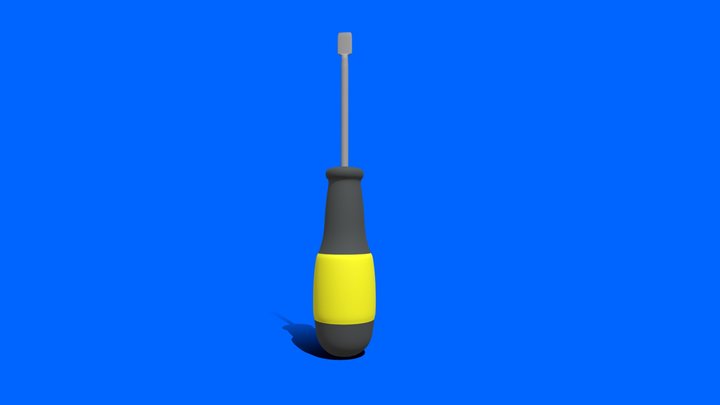 Screwdriver 3D Model