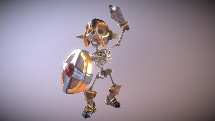 Captain Funnybones 3D Model