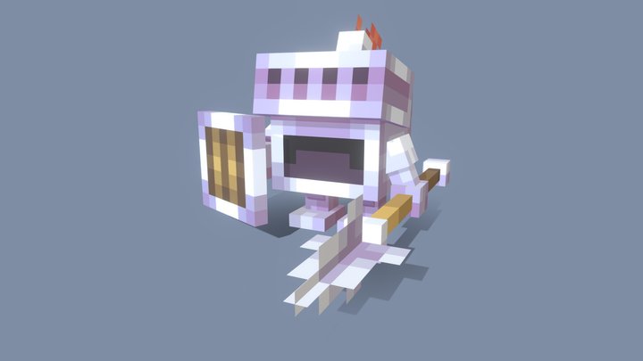 Knight Wazowski 3D Model