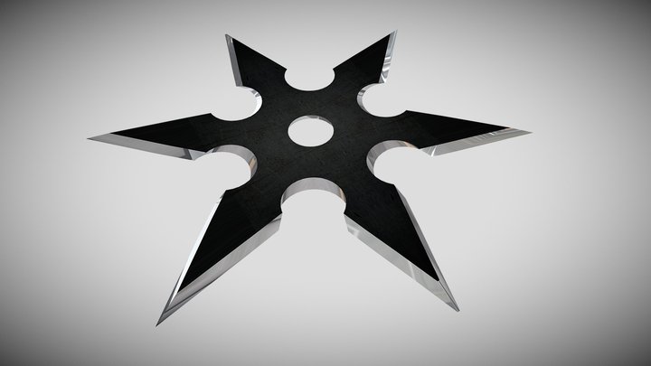Shuriken 3D Model