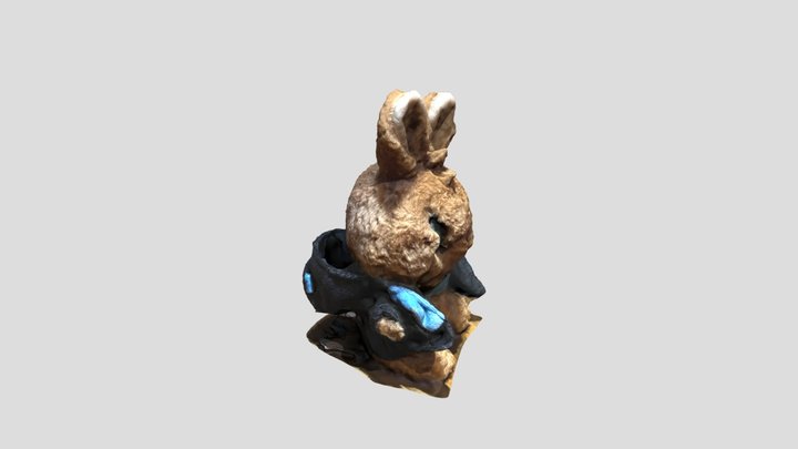 Amiya_plushie_PhotoCatch 3D Model