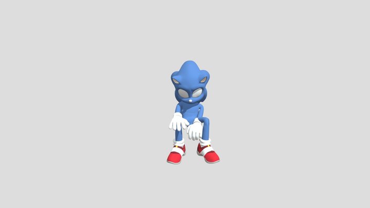 sonic 3D Model