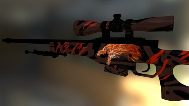 AWP | Howl 3D Model