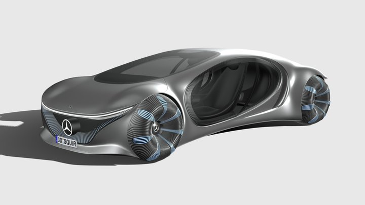 Mercedes-Benz Vision Avtr Concept 2020 3D Model