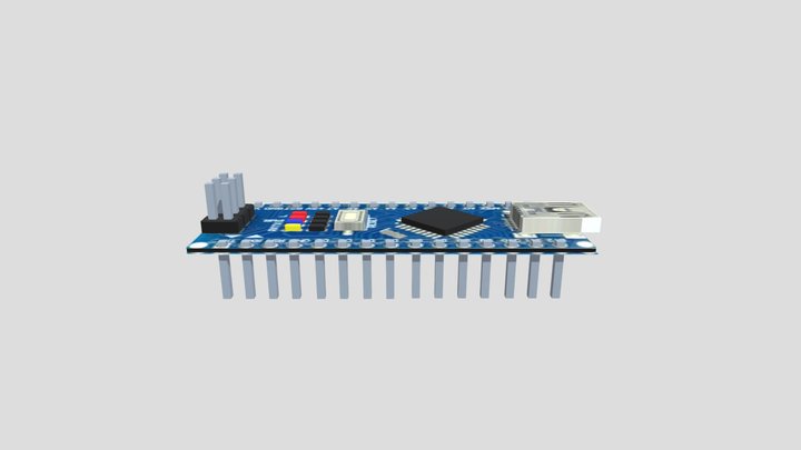 Arduino Nano 3D Model