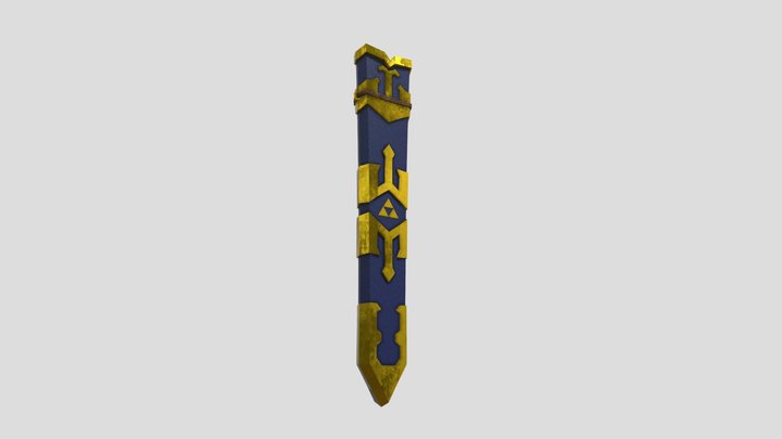 Bainha Master Sword 3D Model