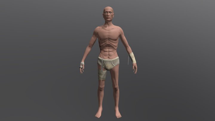 Player Character Base Mesh0 3D Model