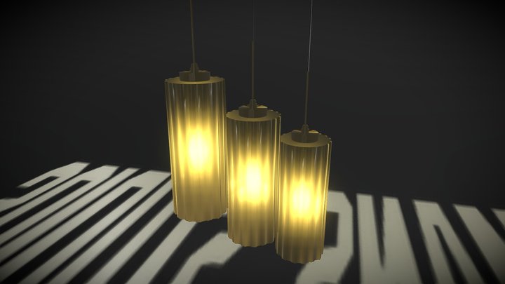 Livingroom lamp light 3D Model