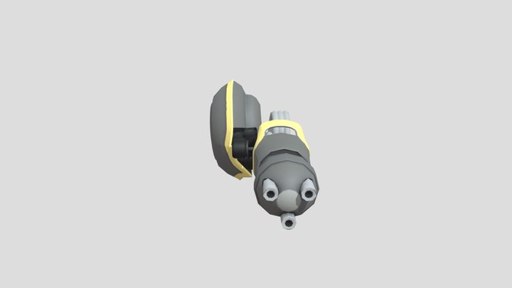 Splatoon 3 Nautilus 79 3D Model