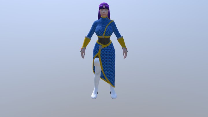 Princess Elaya 3D Model
