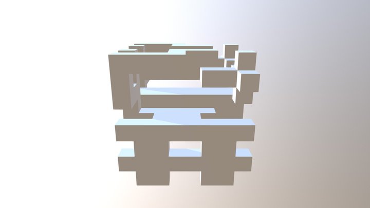 8x8x8 3D Model