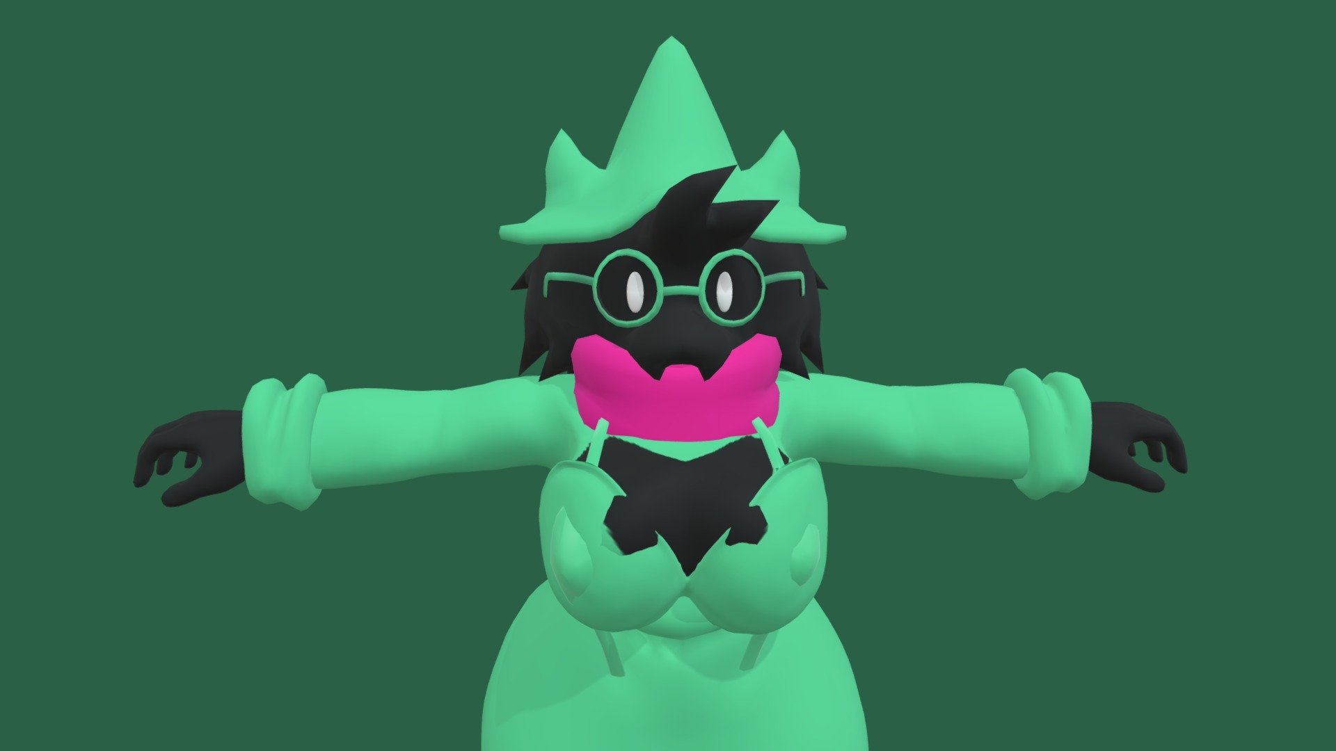 KM Fem Ralsei (Chapter 1) - Download Free 3D model by ꧁༺D4n!༻꧂ (@d4n ...