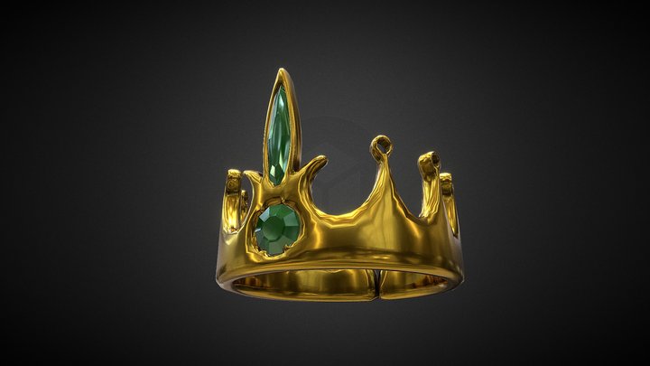 Rustic Crown 3D Model