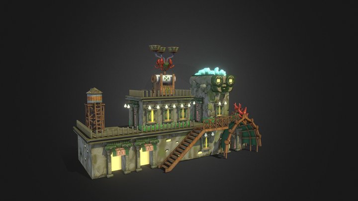 Farmers' Market 3D Model
