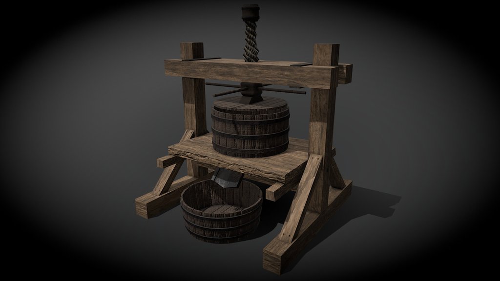 Medieval Wine Press (Free)