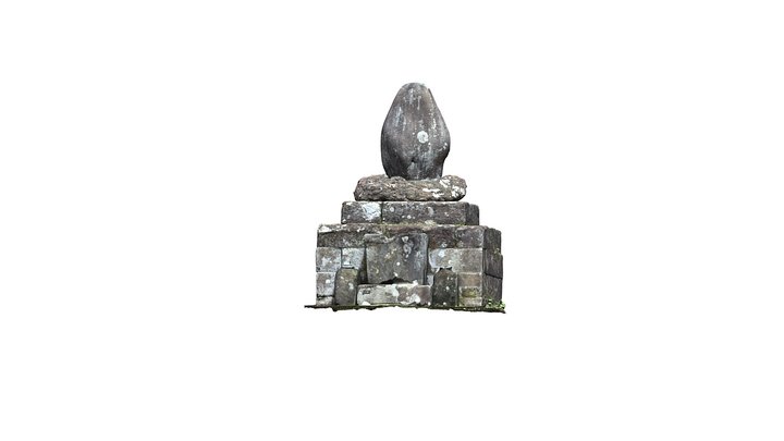 雲頂菴開山塔 3D Model