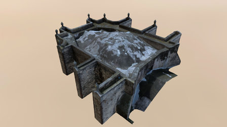 Cúpula de Exconvento San Agustín 3D Model