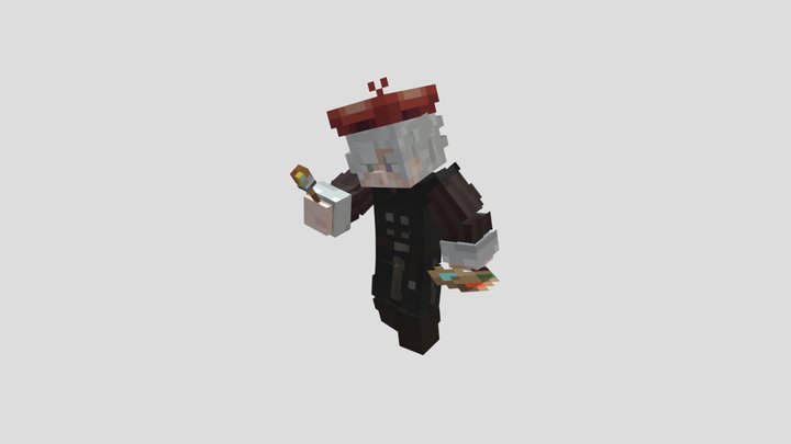 Painter 3D Model