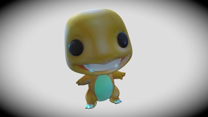 Figura Charmander 3D Model