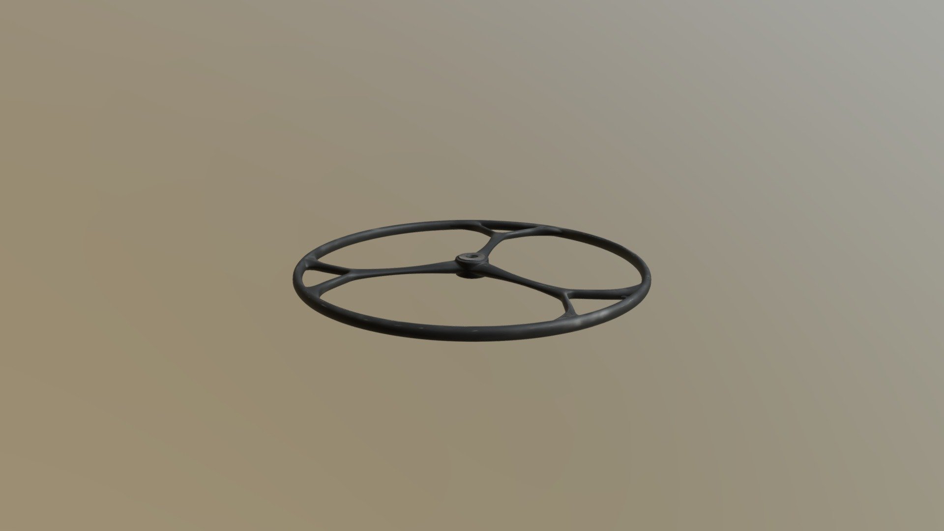 Carbon steering wheel — Sketchfab embed 3D viewer