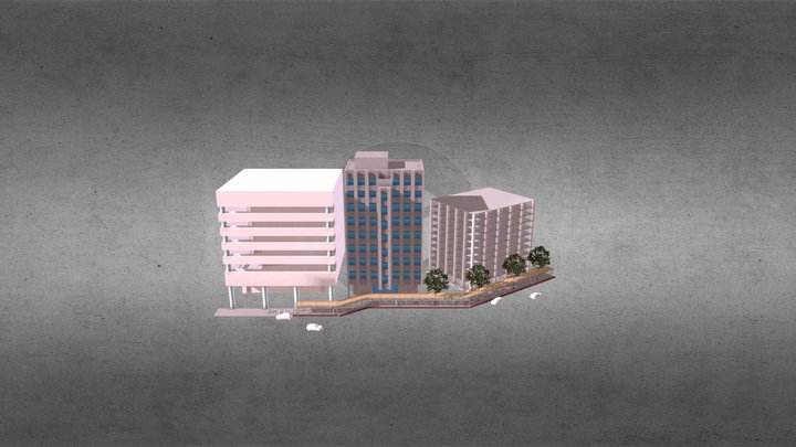 Gantry  - Unpowerful Smarthphones 3D Model
