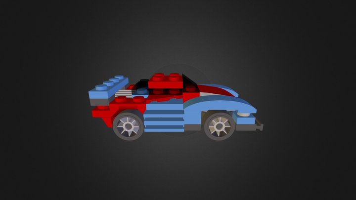 Legocar 3D Model