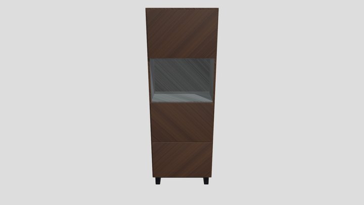 Suspend Tall Bar Cabinet Replica 3D Model