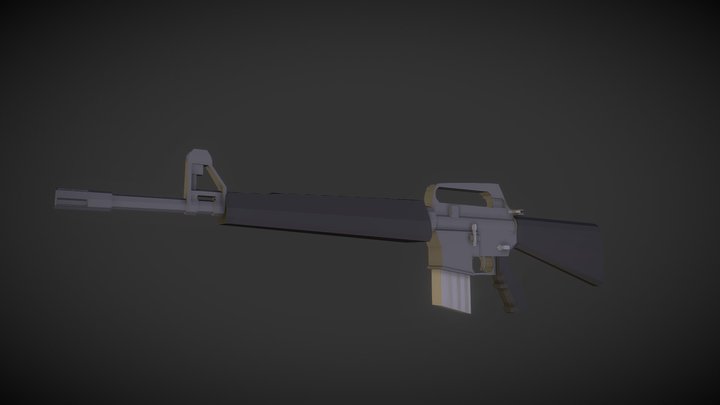 M16 Carbine 3D Model