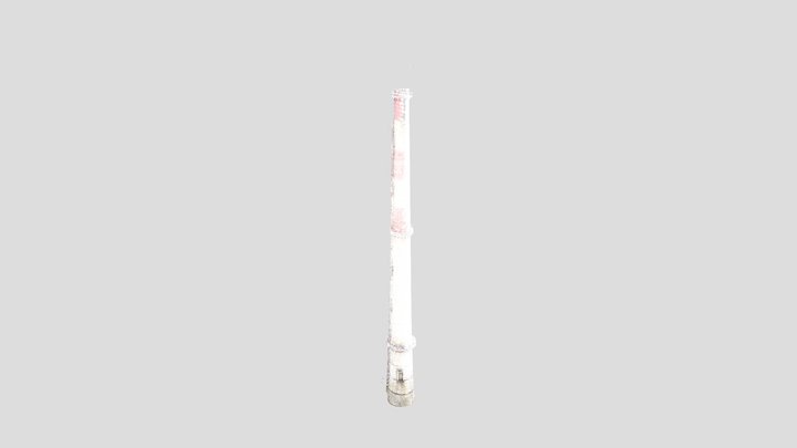 Дымовая труба Волгоград 3D Model