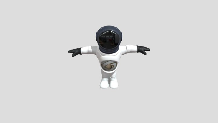 Spaceman 3D Model