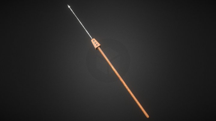 Roman Pilum - Pristine model 3D Model