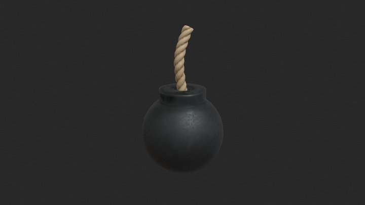 Little Explosives - Bomb 3D Model