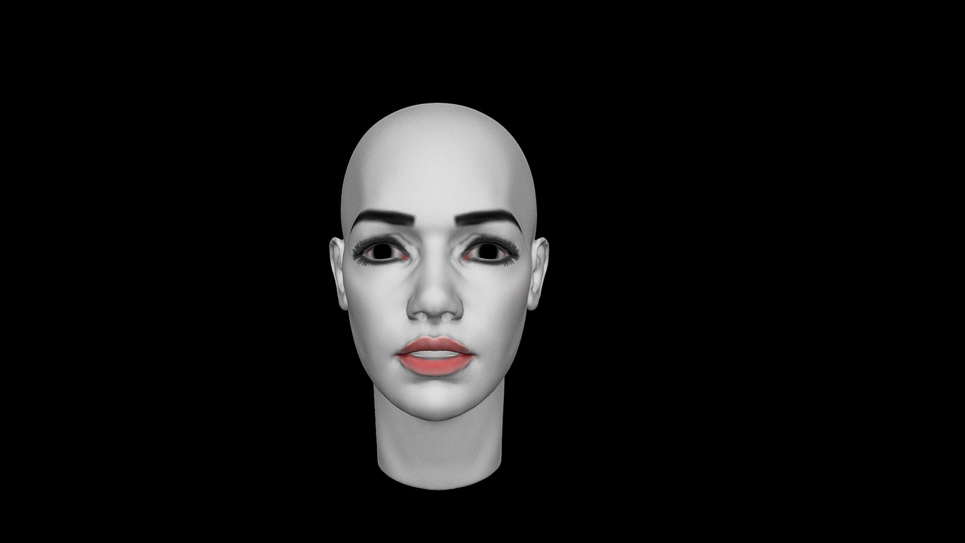 Female head Sculpt #3