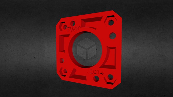 NEMA 14-17 Convertor 3D Model
