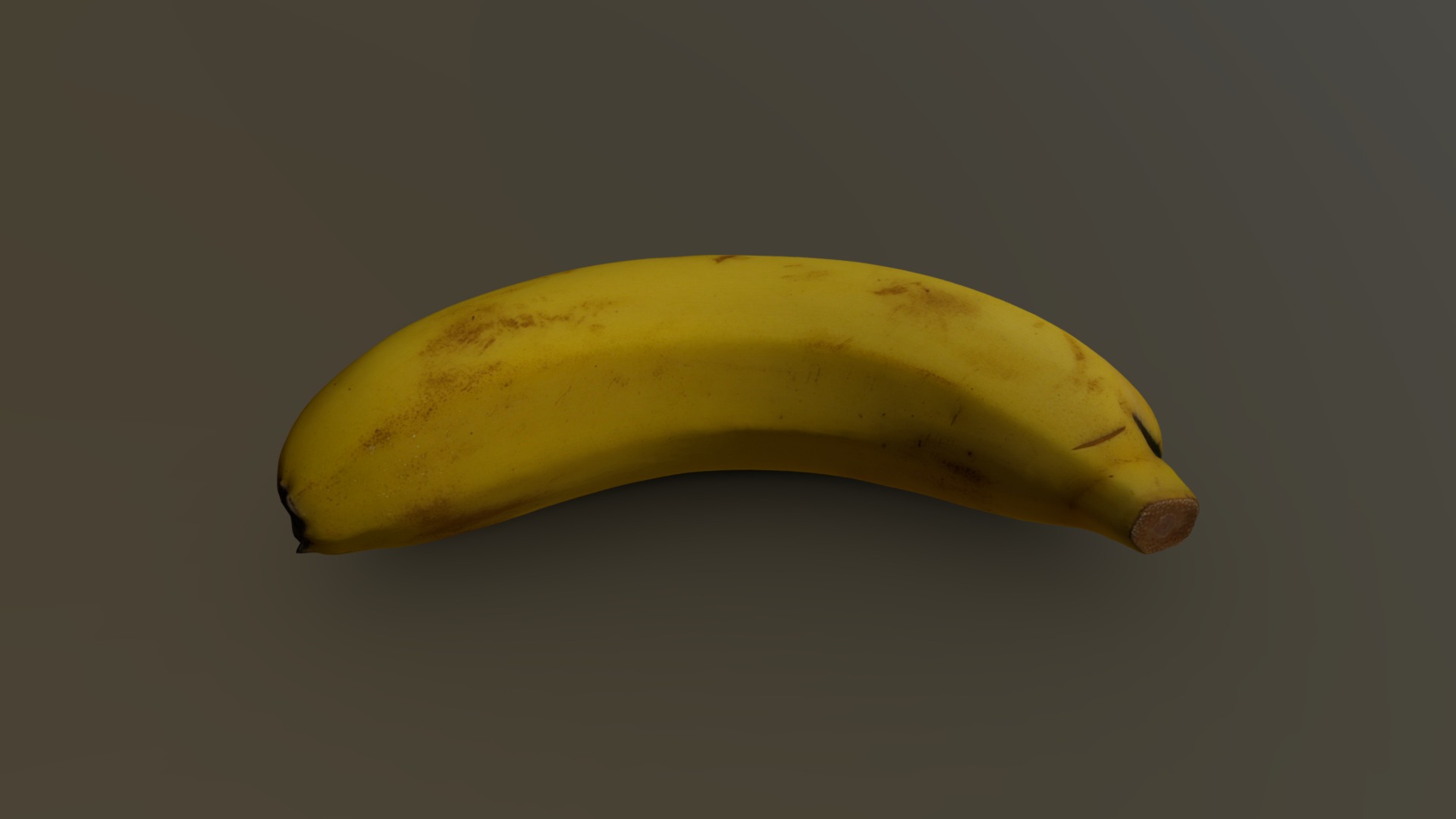 3D model Banana 02 - This is a 3D model of the Banana 02. The 3D model is about a banana with a bite taken out.