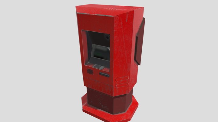 ATM from the Future. 3D Model