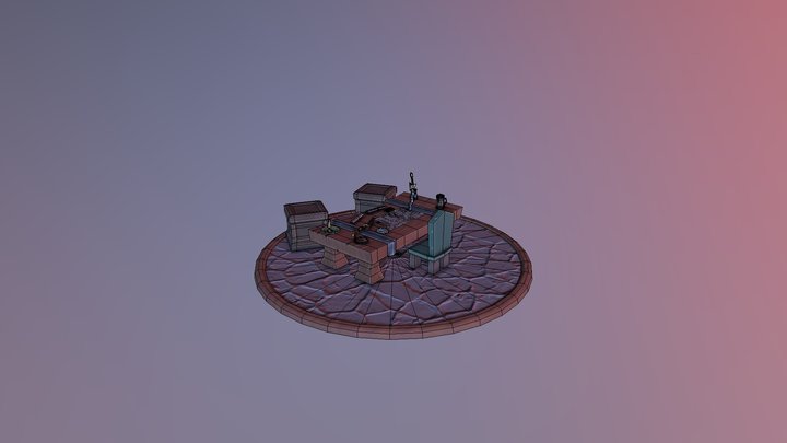 Texture Study 3D Model